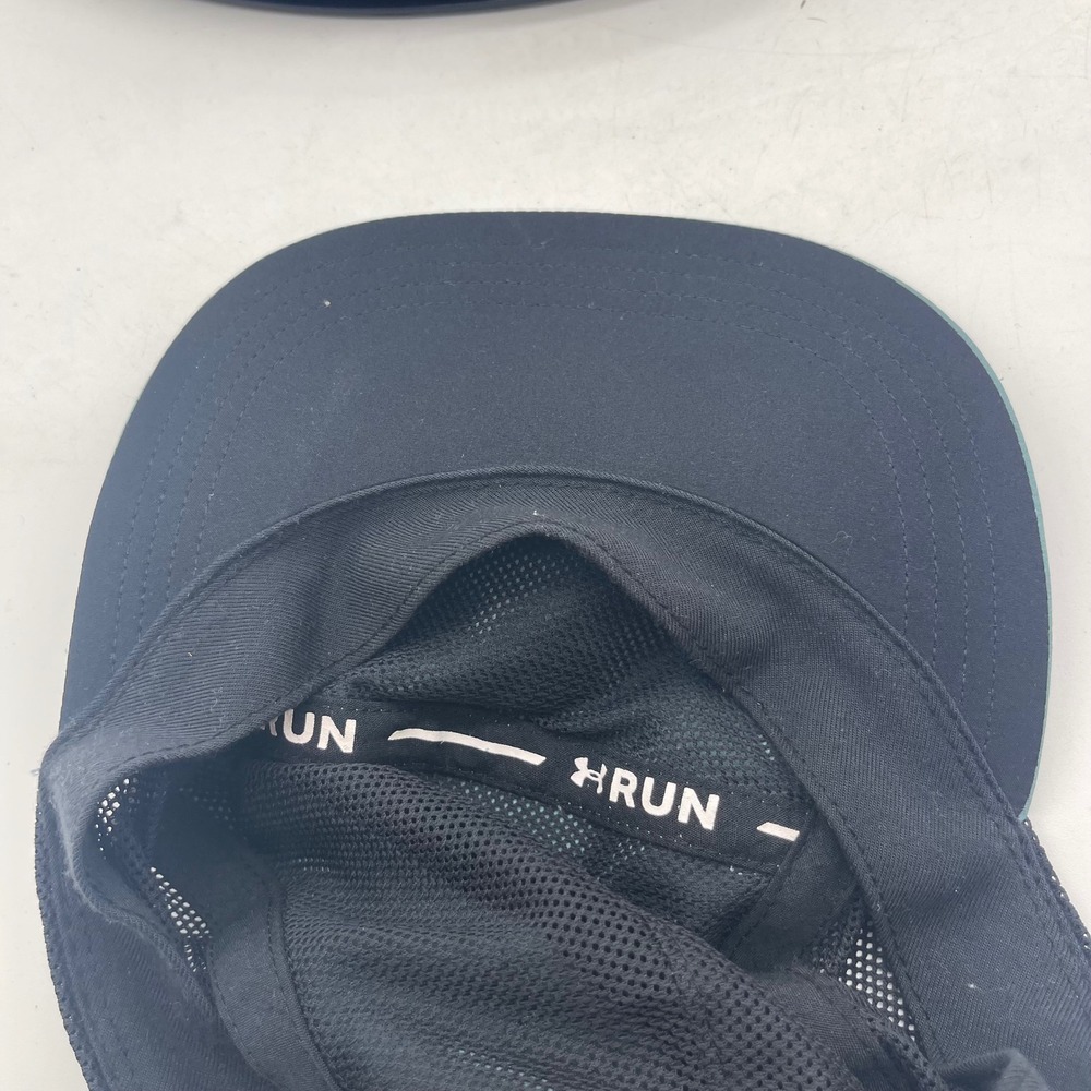 Under Armour 1351464 OSFA Blue Run Dash Cap Iso-Chill Mesh Reflective Strapback - Picture 10 of 10